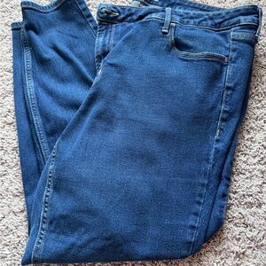Old Navy Dark Blue High-Rise Jeans